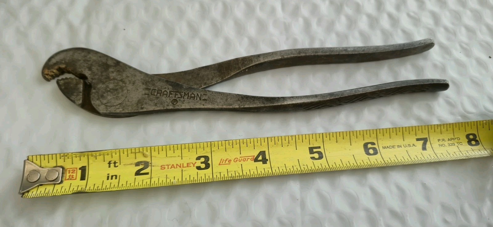 VERY Vintage Craftsman 7-1/2″ Battery Terminal Pliers