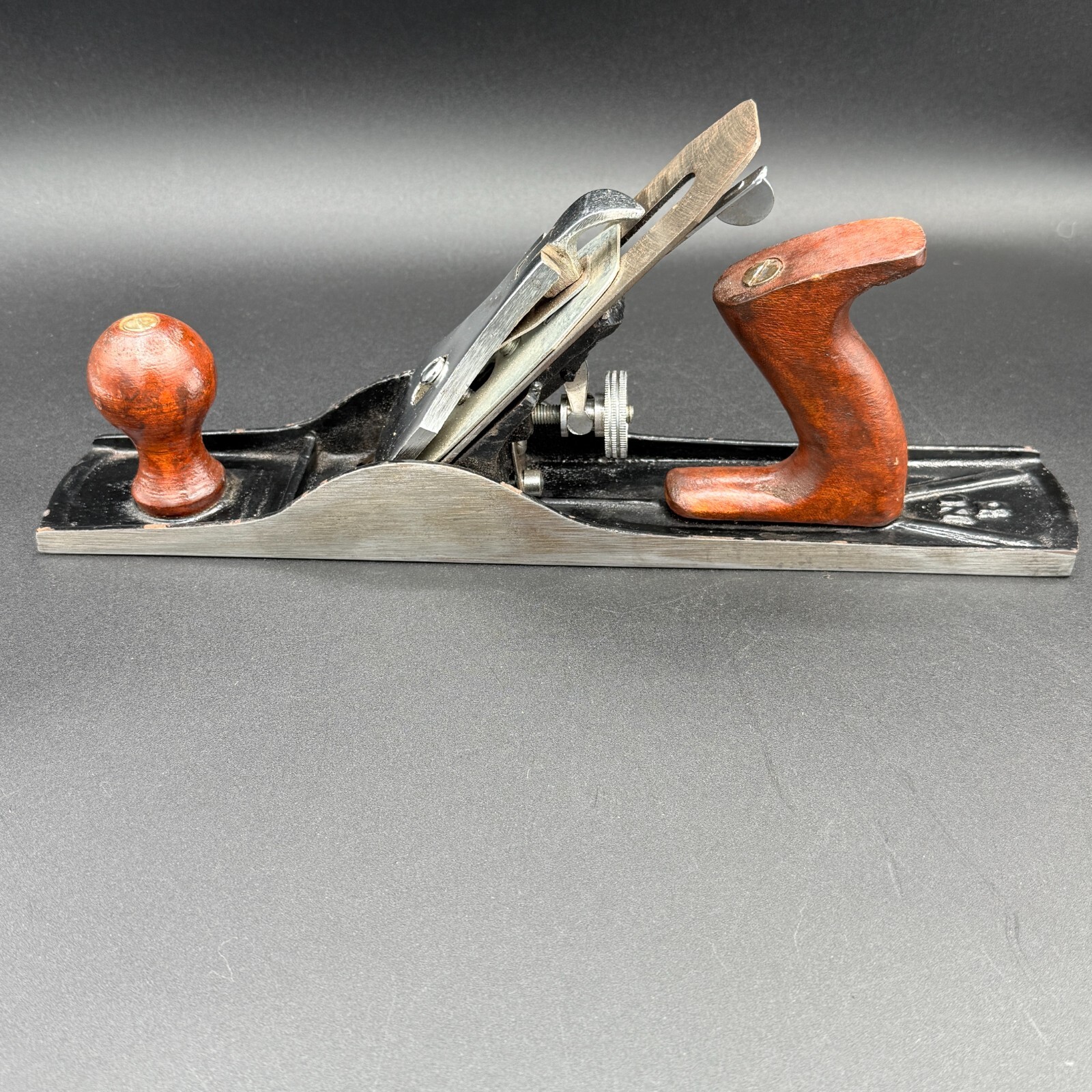 Unbranded No. 5 Wood Hand Plane Smooth Bottom 13.75 in Length