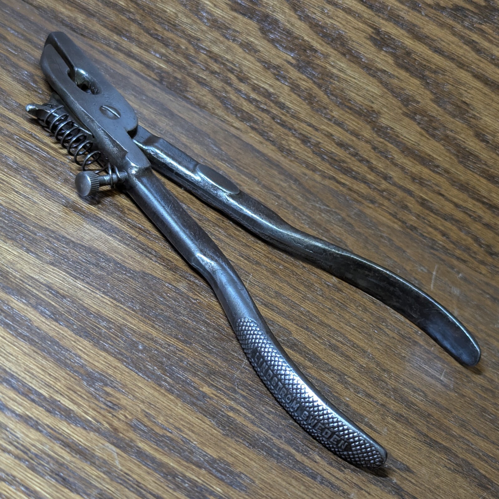 Antique Lindstrom Sweden Saw Set Pliers – Rare Logger Tool – Missing Parts Read