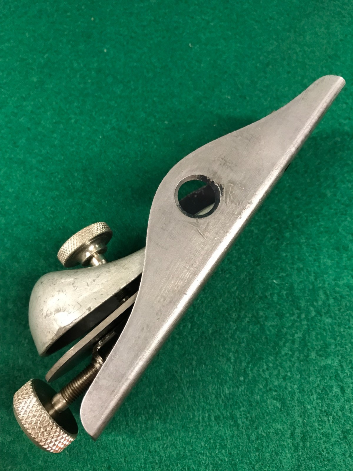 Vintage STANLEY No. 118, steel, low angle, block plane, woodworking