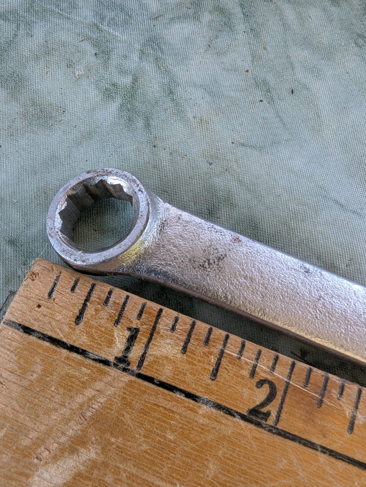 Vintage Craftsman 1/2” X 9/16” Straight Boxed End Wrench -VV- 43923 USA NICE
