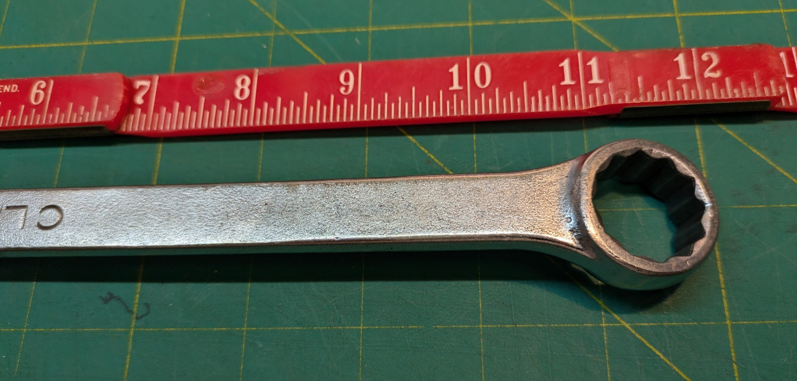 MAC TOOLS Combination Wrench CL26, 13/16″ 12 point, Textured Chrome Finish