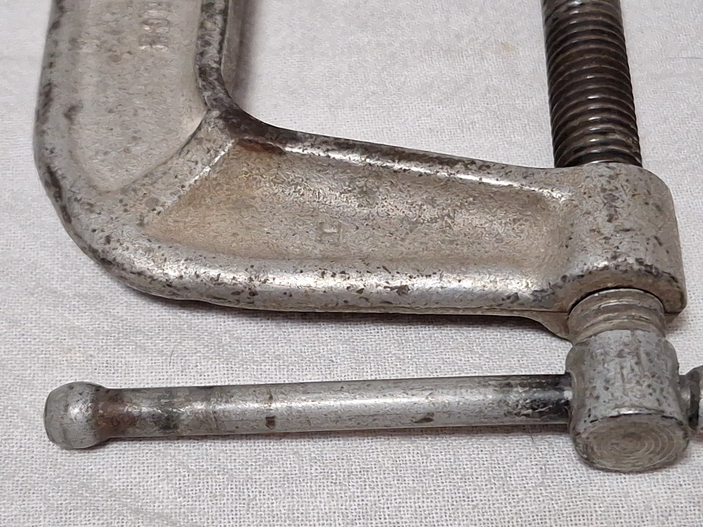 Vintage Brink And Cotton 143 3 Inch C Clamp DUCTILE BPT, CONN MADE IN USA