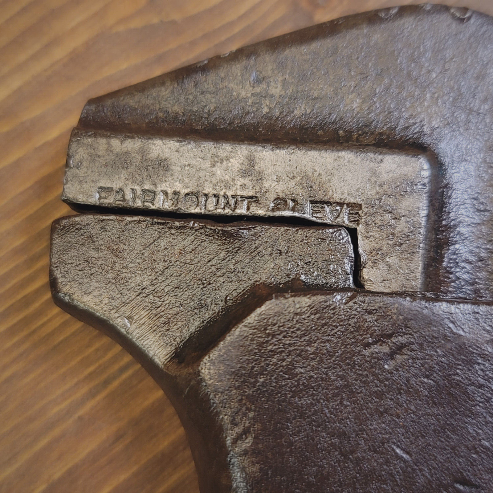 Vintage Fairmount Cleve ADJUSTABLE AUTO WRENCH with Tire Spoon Handle