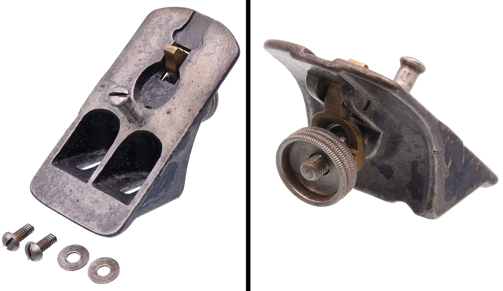 Orig. Frog Mechanism for C.E. Jennings No. 5 Plane – R’wood Strips-mjdtoolparts