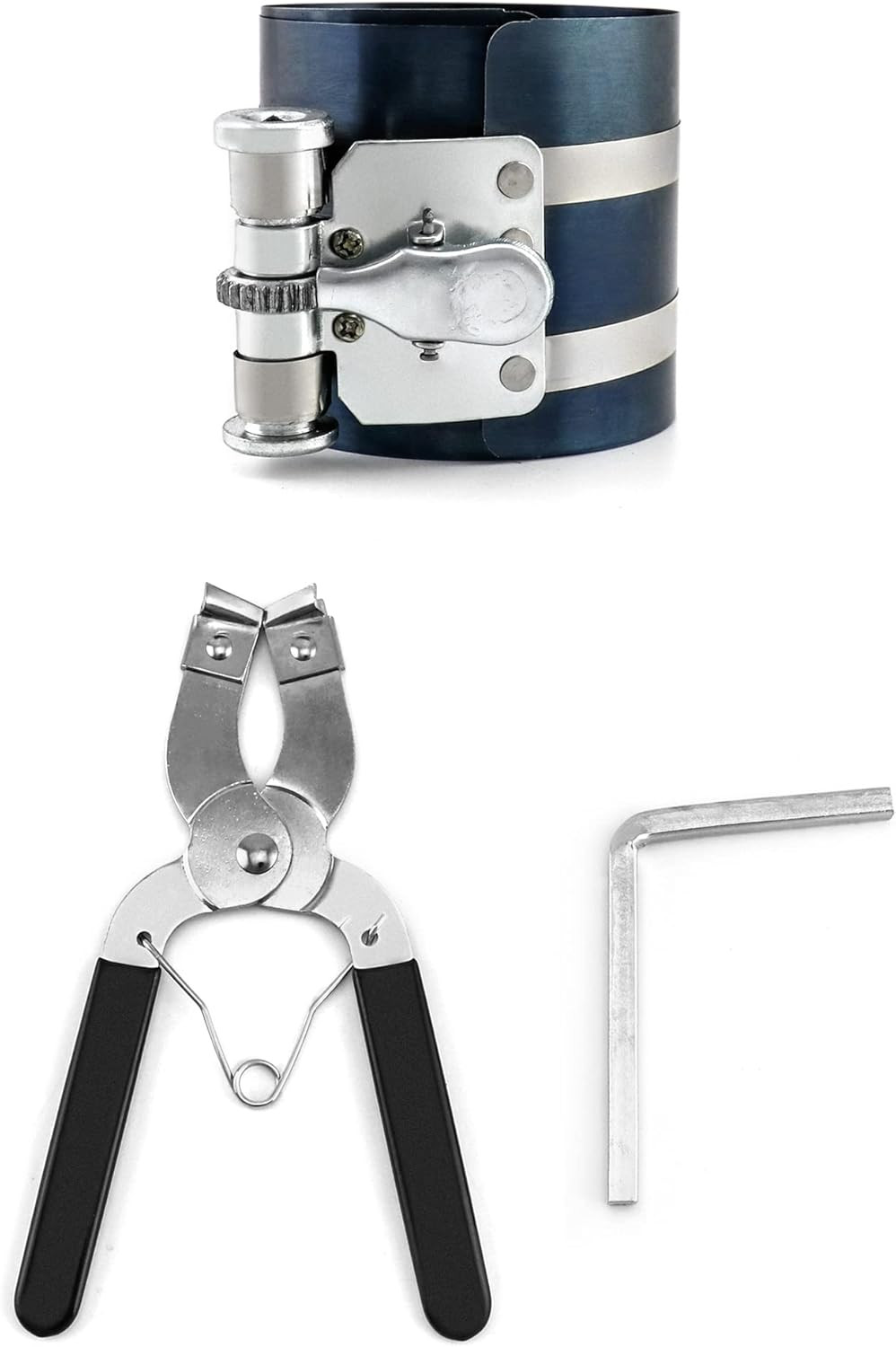 Adjustable Piston Installer Pliers – Engine Ring Removal & Installation Tool Kit