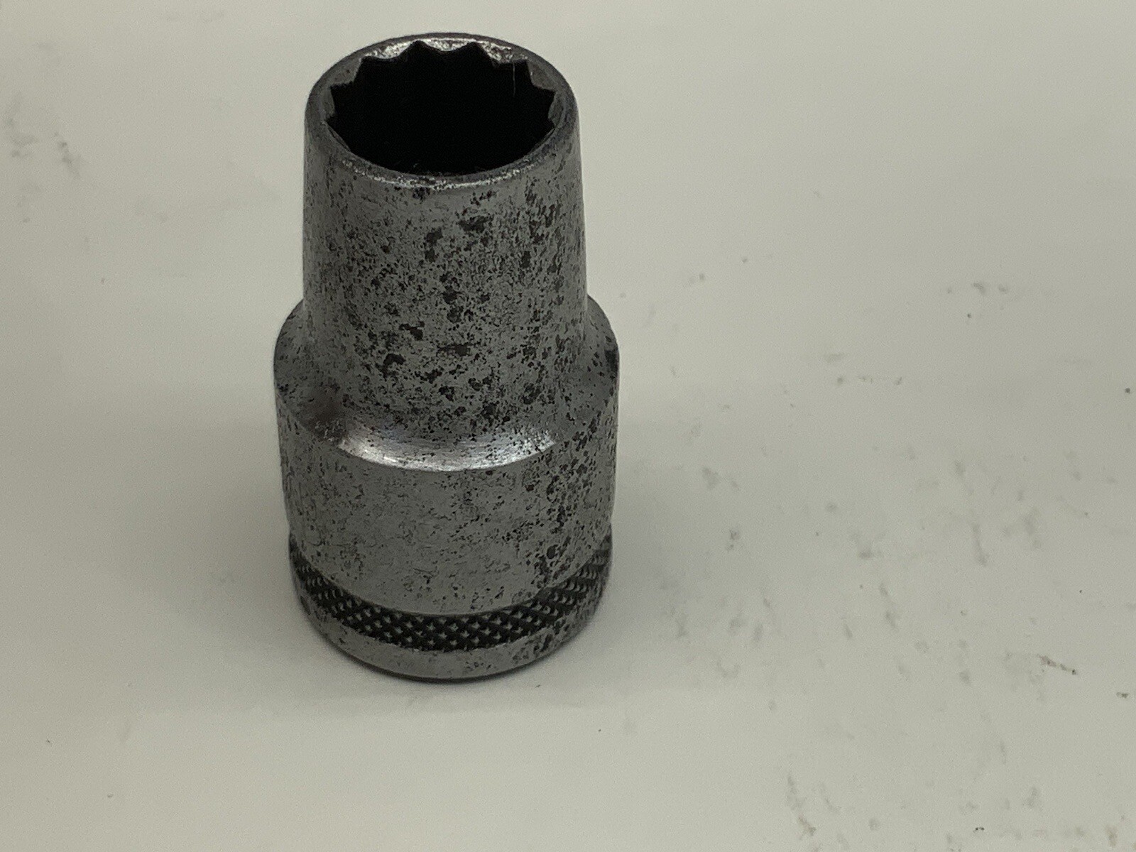 None Better T1214, (New Britain) 1/2″ drive 7/16in. 12pt. socket USA Made
