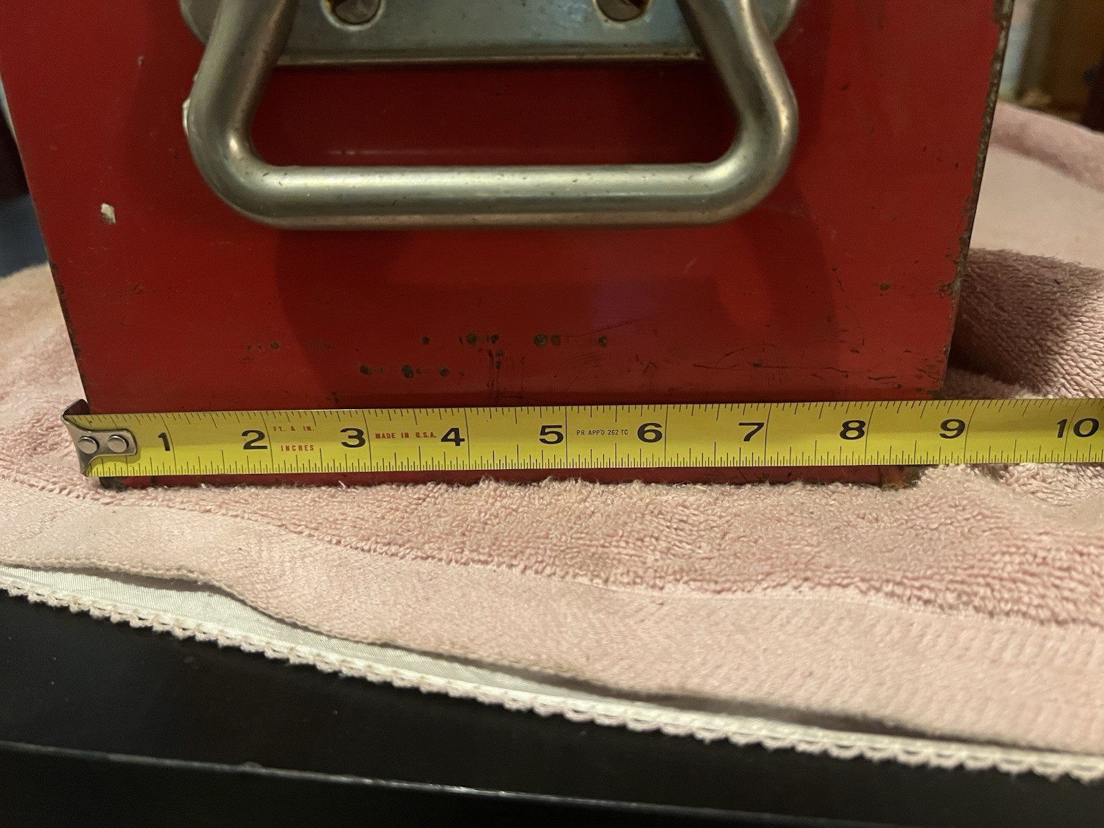 Vintage Craftsman 30in Metal Carpenters Toolbox Red – FREE SHIPPING USA