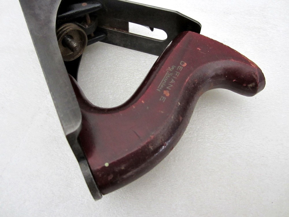 Vintage Stanley Defiance 1204 Smooth Wood Plane Made in USA