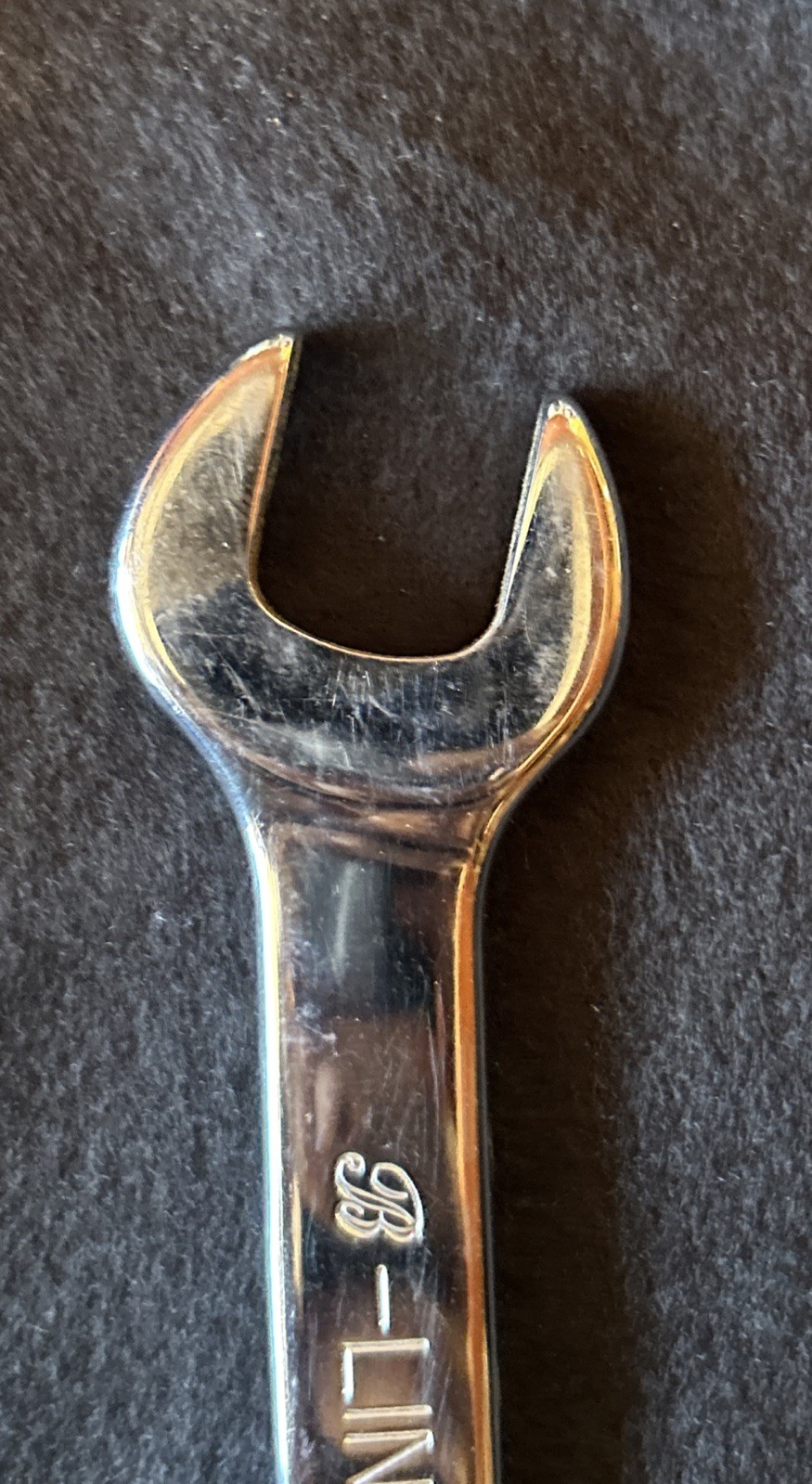 Collectors Wright 11/16” Box End Wrench B-LINE ODESSA, Texas 432-33-BLINE OOAK