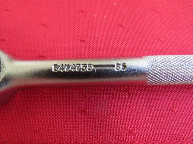 Vintage Powr-Kraft 1/4″ inch Drive Ratchet w/ Knurled Handle 4.5″ 84W4758 USA