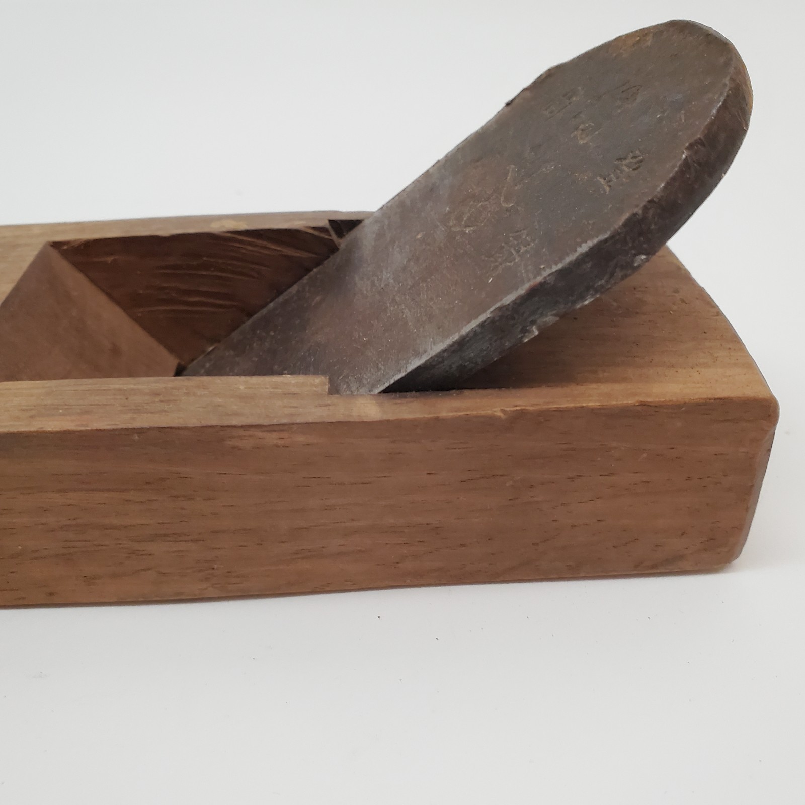 Vintage Japanese Kanna Hand Plane Blade Width 52 mm Old Carpentry Tool