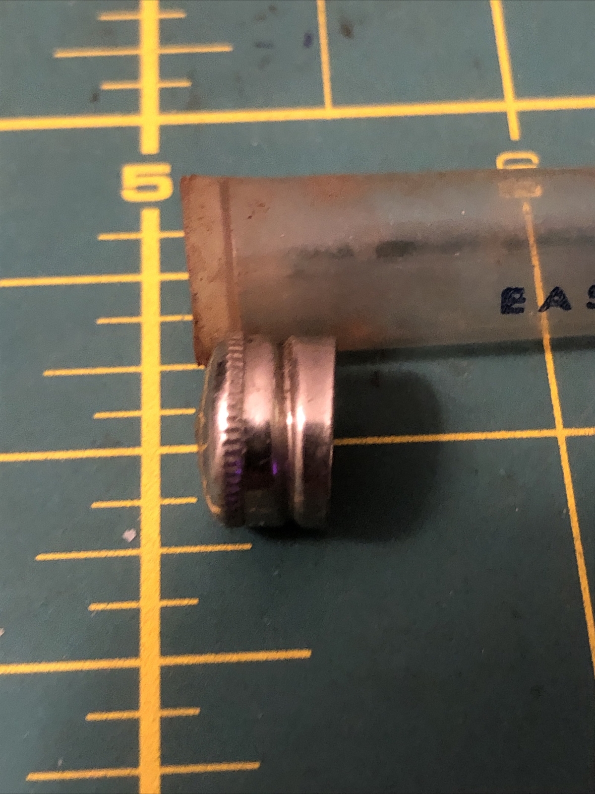 Vtg 3 Tasco 1/8” Carbide Tipped Masonry Bits Original Steel Cap Tube Denmark