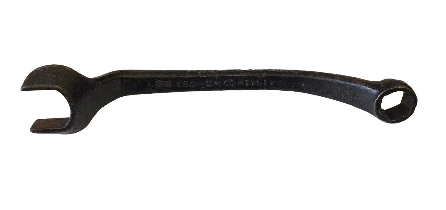 Vintage Ford USA Wrench M-40-17012 Model A / T Automotive Tool Ford OEM Spanner
