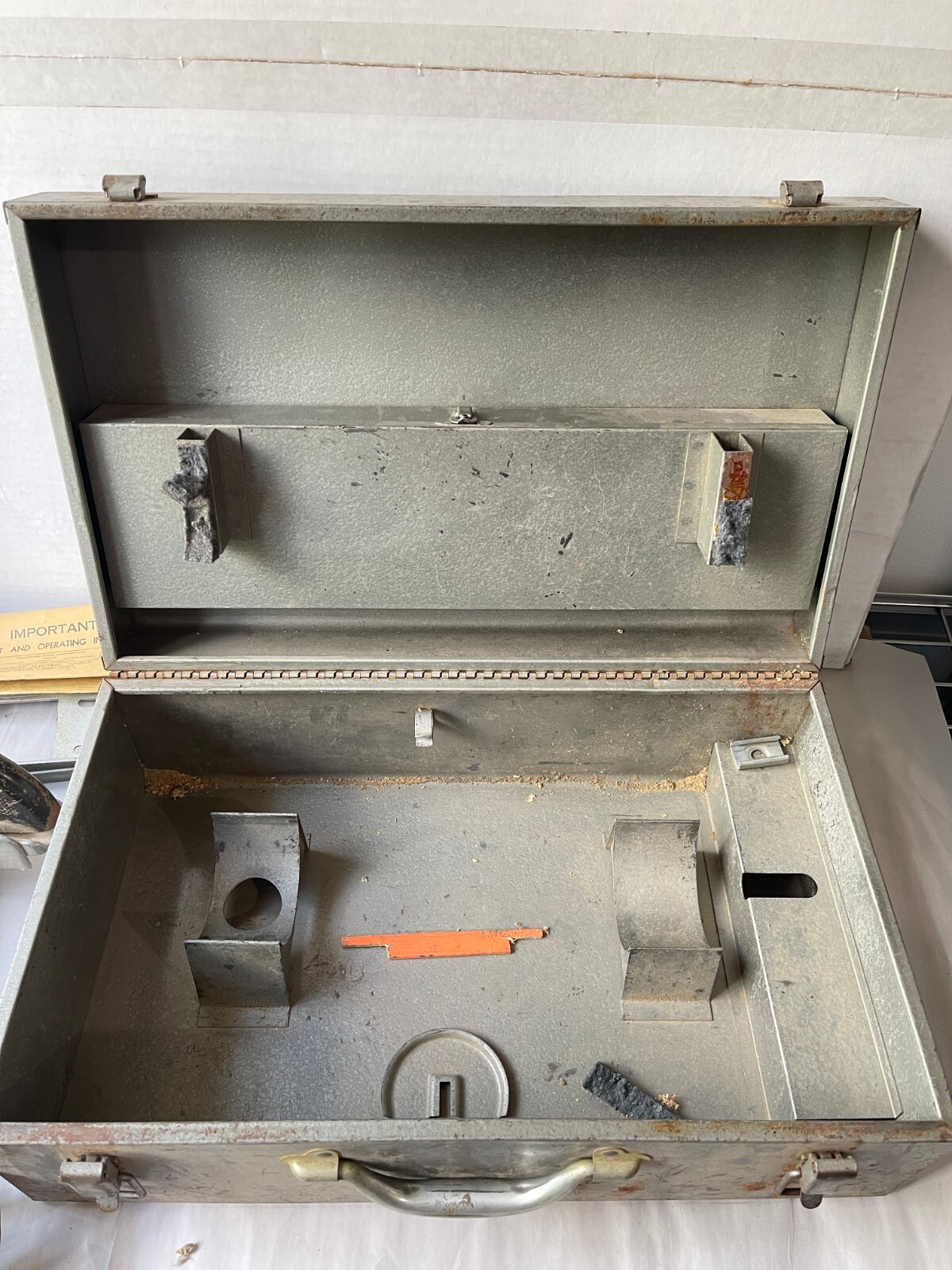 VTG Stanley Handyman H39 Type KA Router w/ Wasp Plane Accessories & Box