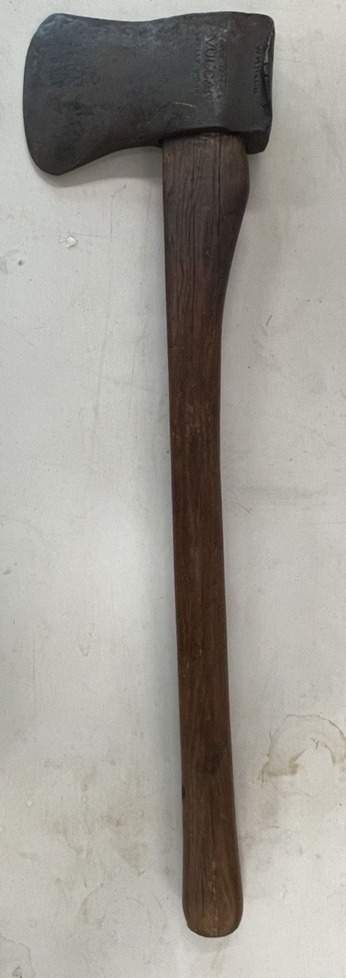 Rare Western Maryland Railway Railroad Axe Tool True Temper Vulcan Kelly Works