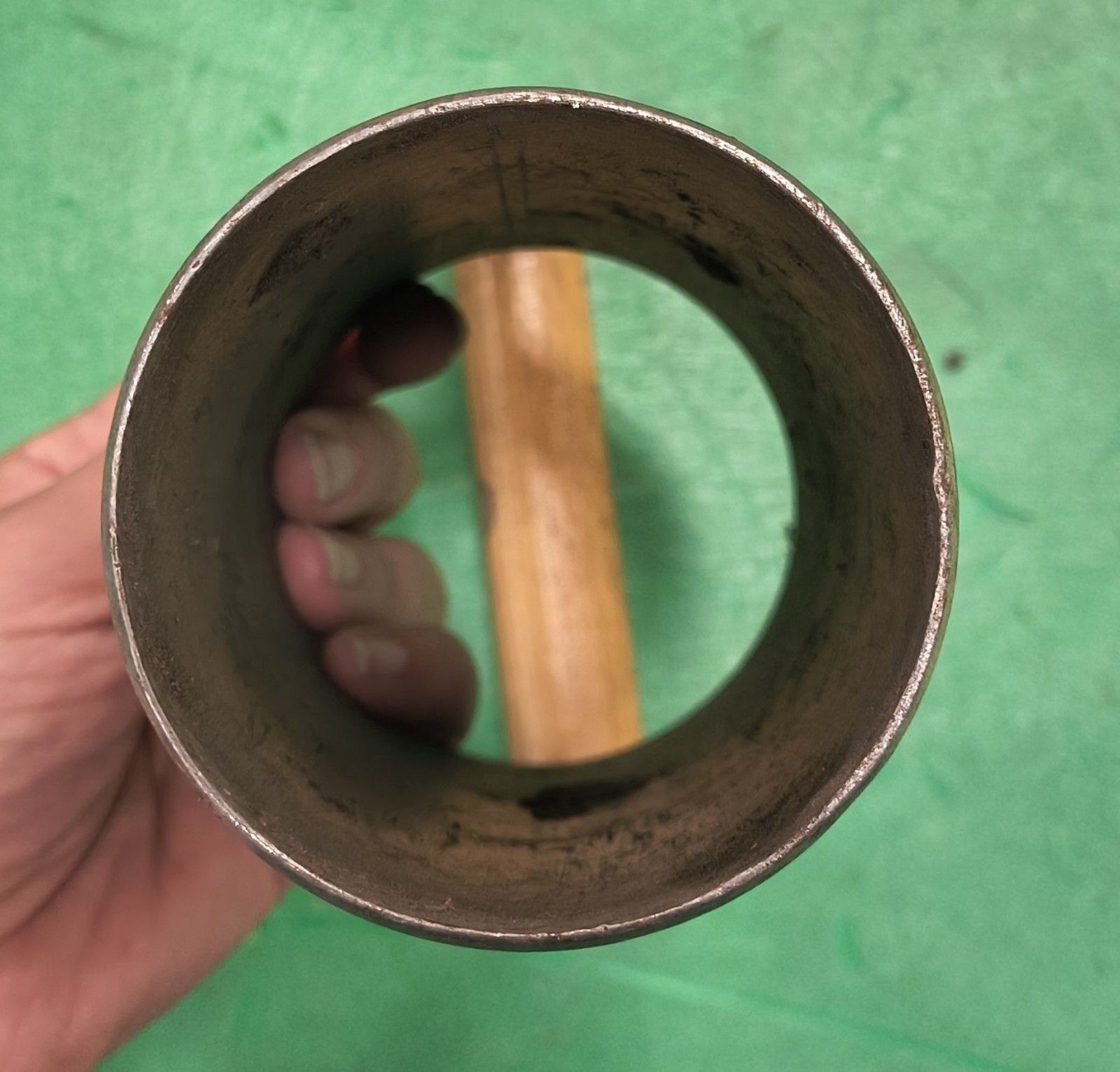 Vintage 1950s Snow & Nealley Our Best Bangor Maine Pulpwood Ring Gauge Tool