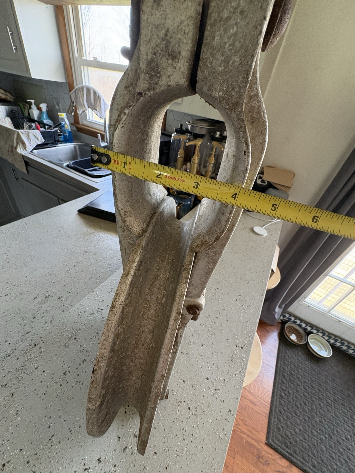Vintage 12” Aluminum Transmission Block Wire Puller-SHERMAN & REILLY INC-Tenn!
