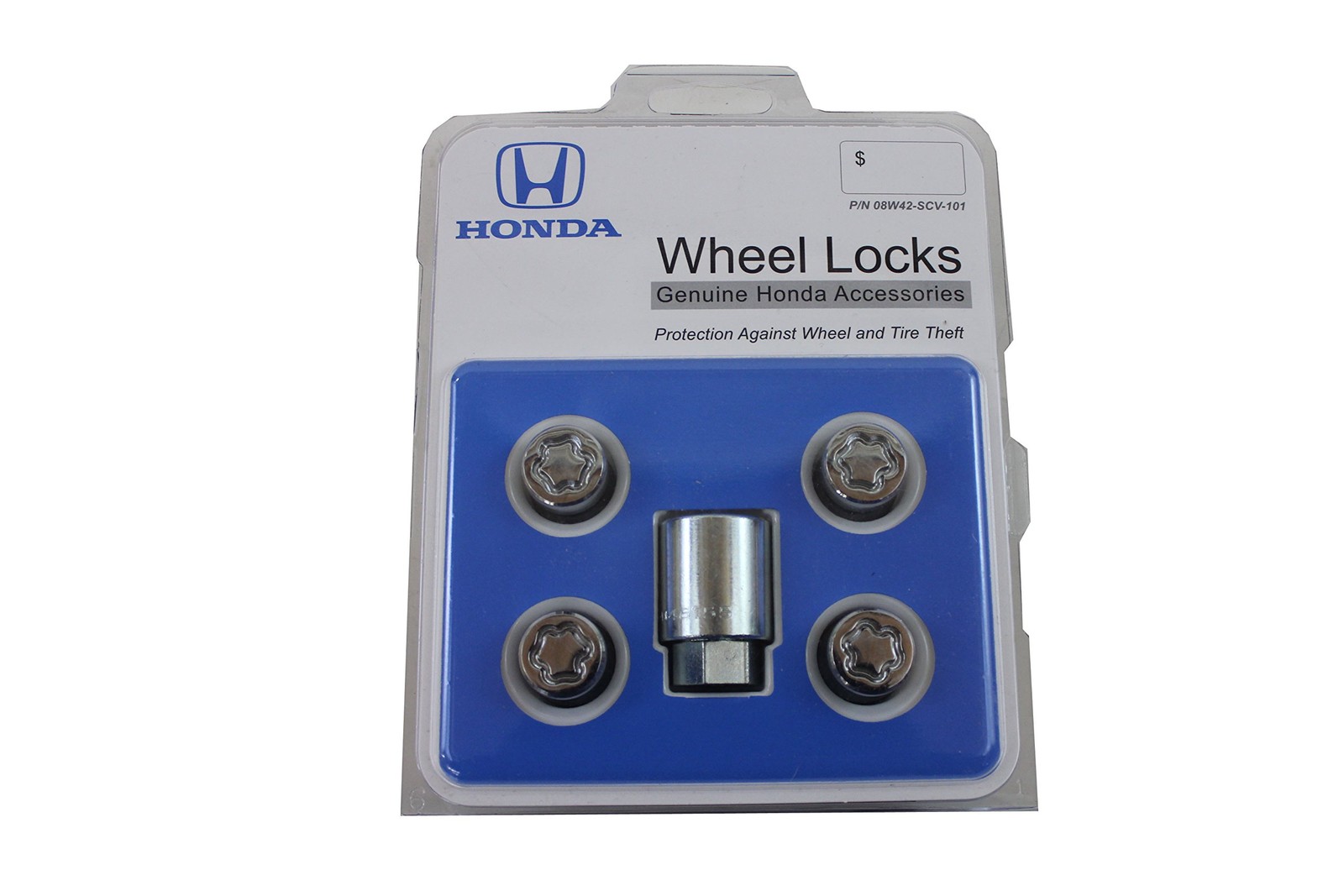 Honda Wheel Lock Kit for Accord CRV CRZ Crosstour Element Fit Insight S2000