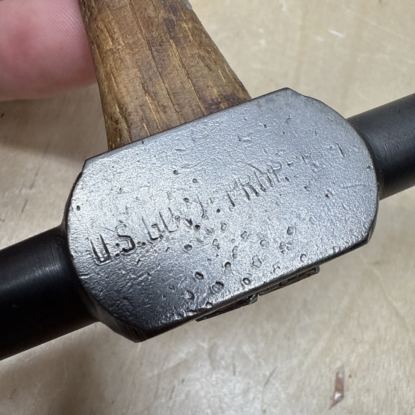 Vintage American Pacific Stamp Co Los Angeles 216 Hammer 6.6oz Punch Planishing