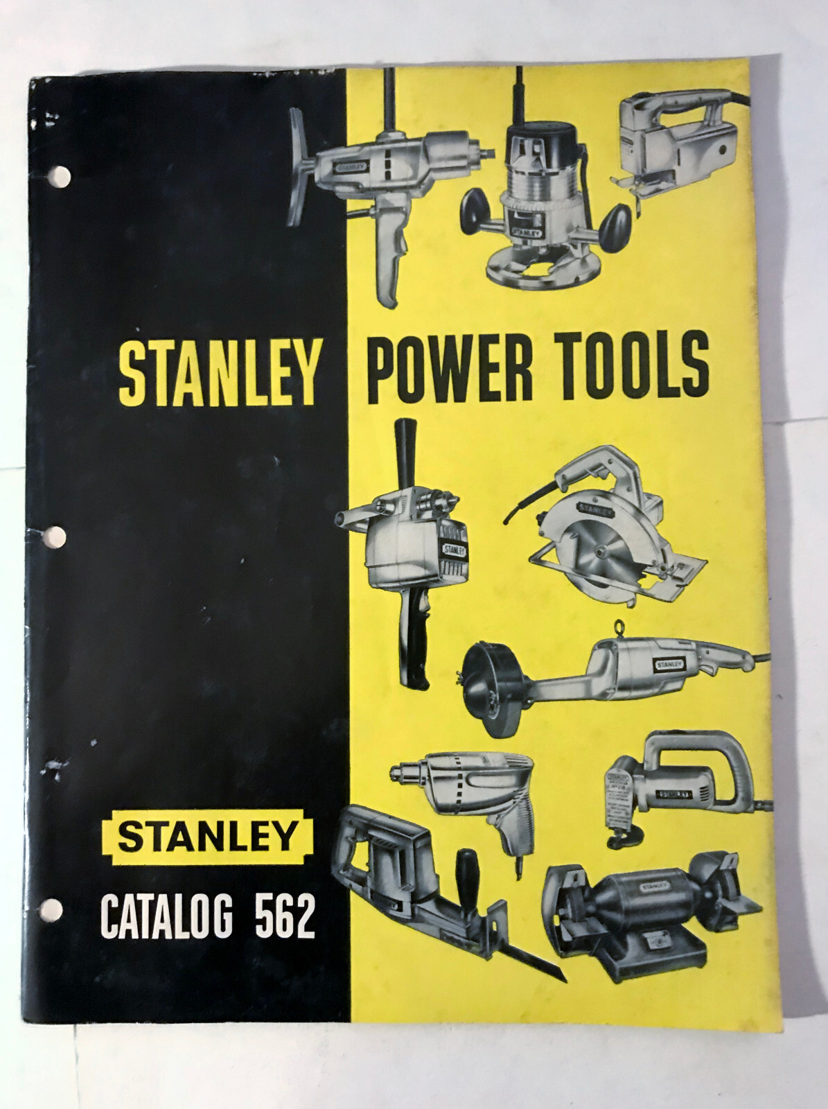 Vintage 1962 Stanley Power Tools Catalog 562