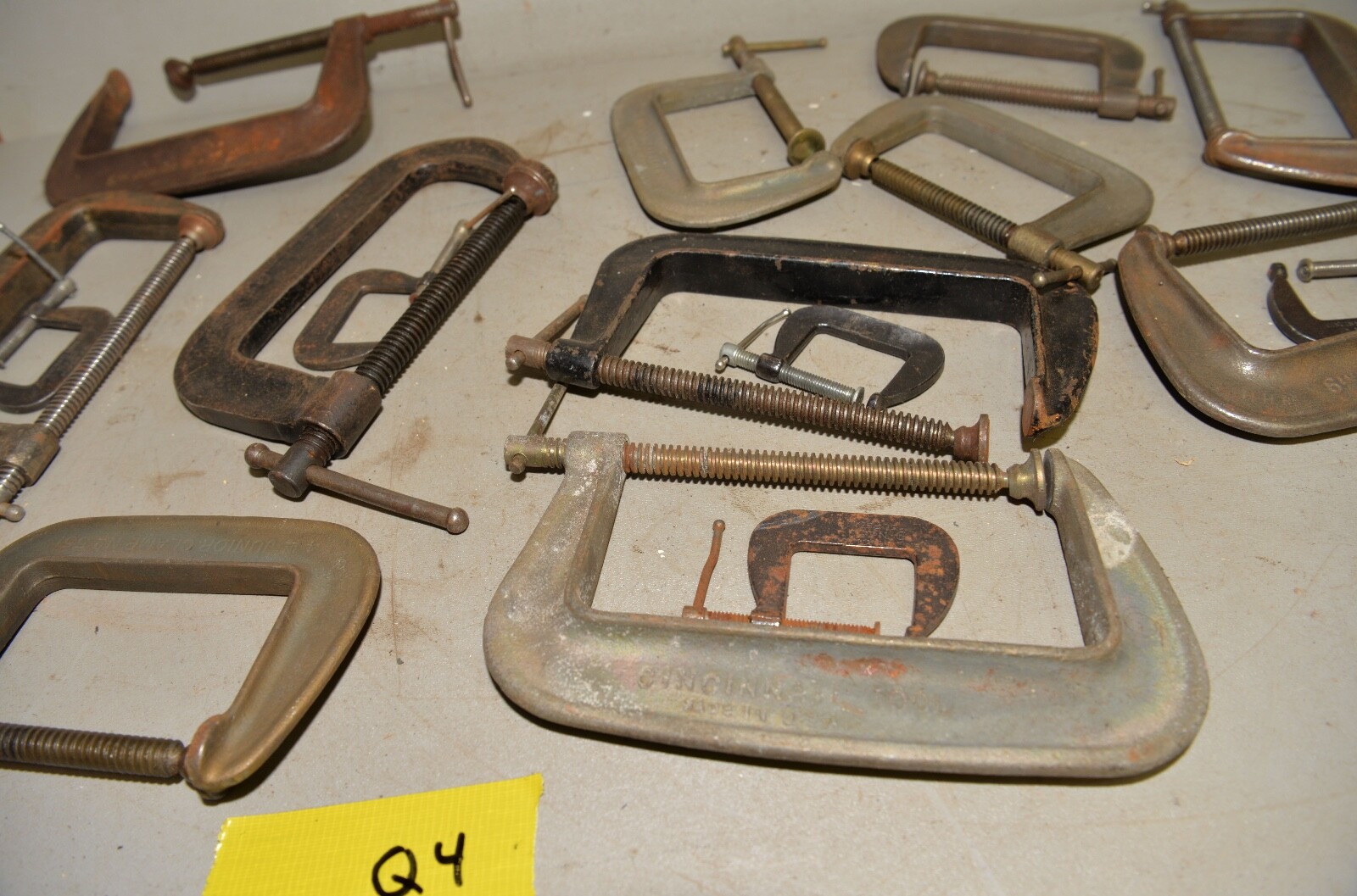 20 Cincinnati Tool Co 1″ – 6″ clamp lot US made collectible machinist tools Q4