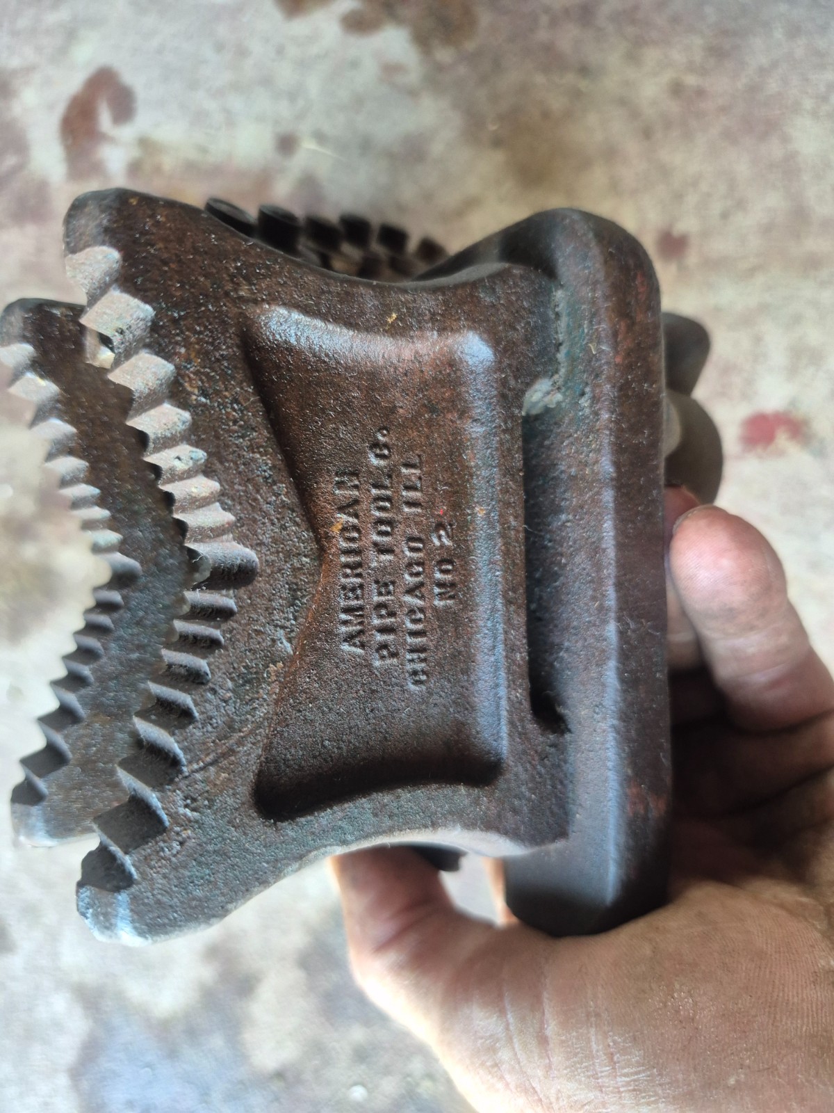 Vintage American Pipe Tool Co. Chain Vise No. 2 Chicago USA