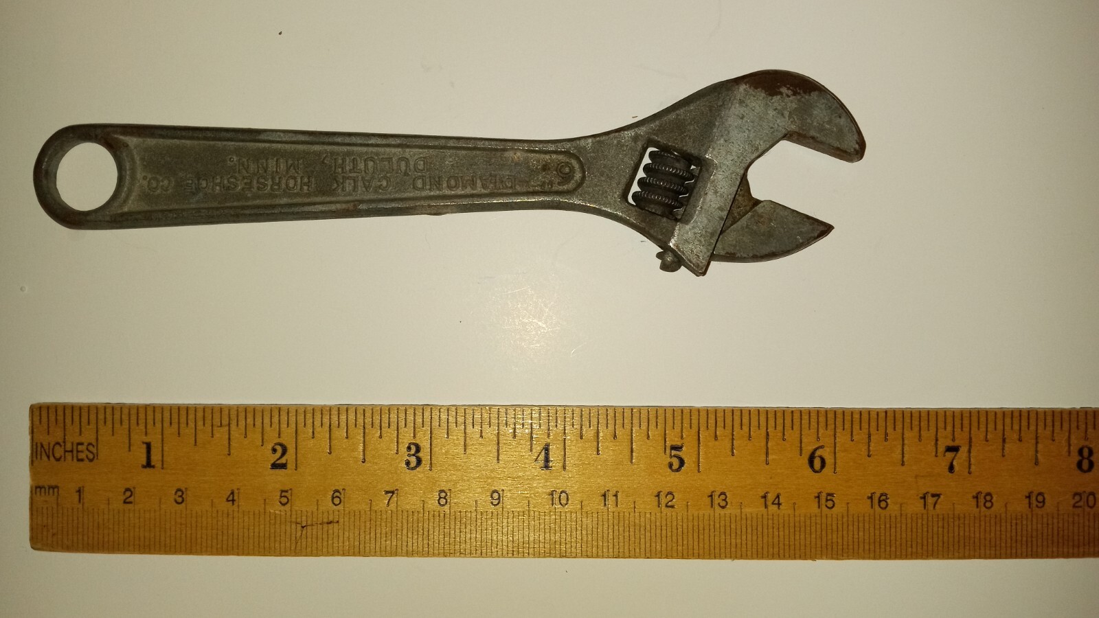 Diamond Calk Horseshoe CO. Vintage Adjustable Wrench