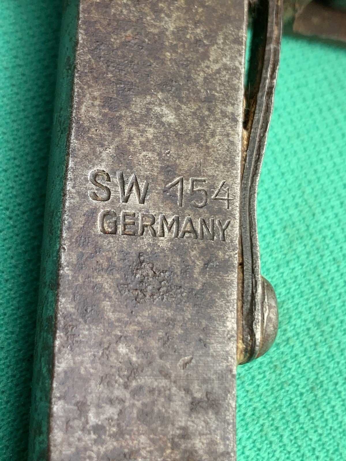 Vintage SW 154 Pipe Wrench 10″ German Drop Forged Steel Adjustable Plumbing Tool