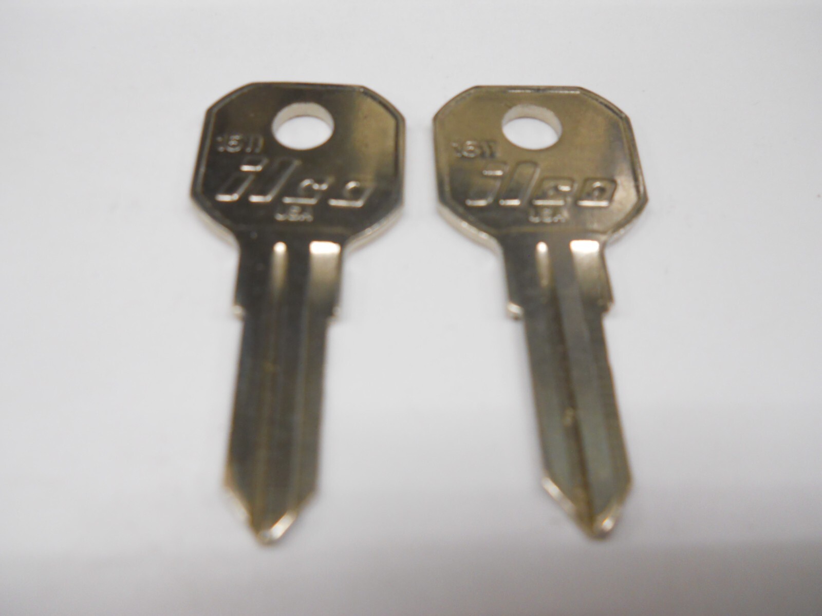 Ilco 1611 Key Blank Fits Gas Cap Lock Lot of 2