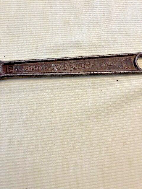 12″ Diamalloy Diamond Caulk Horseshoe Adjustable Wrench. Duluth,Mn