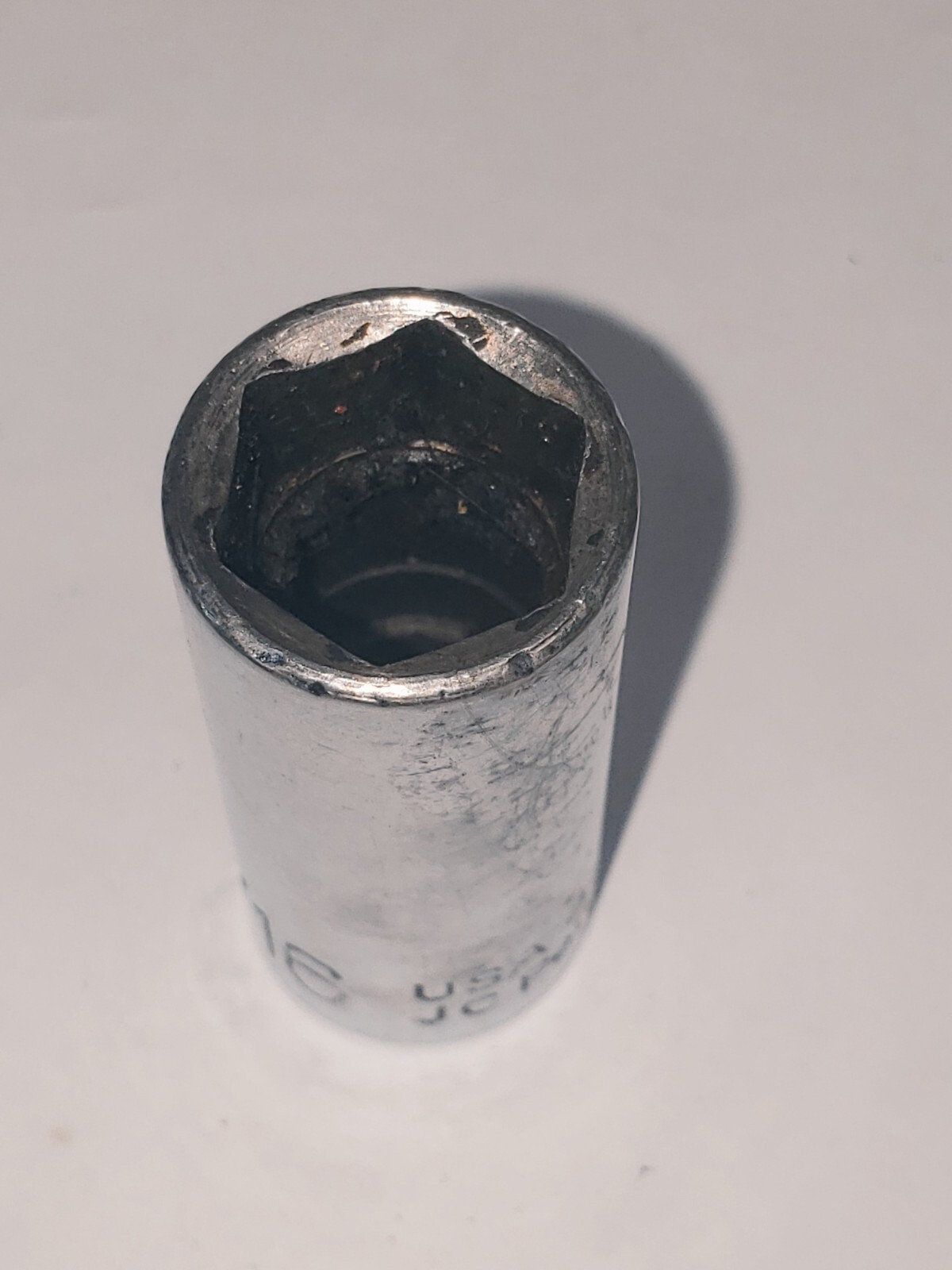Vintage JC Penney 9/16″ Deep Socket 6 pt 3/8″ Drive #3333 Made In USA