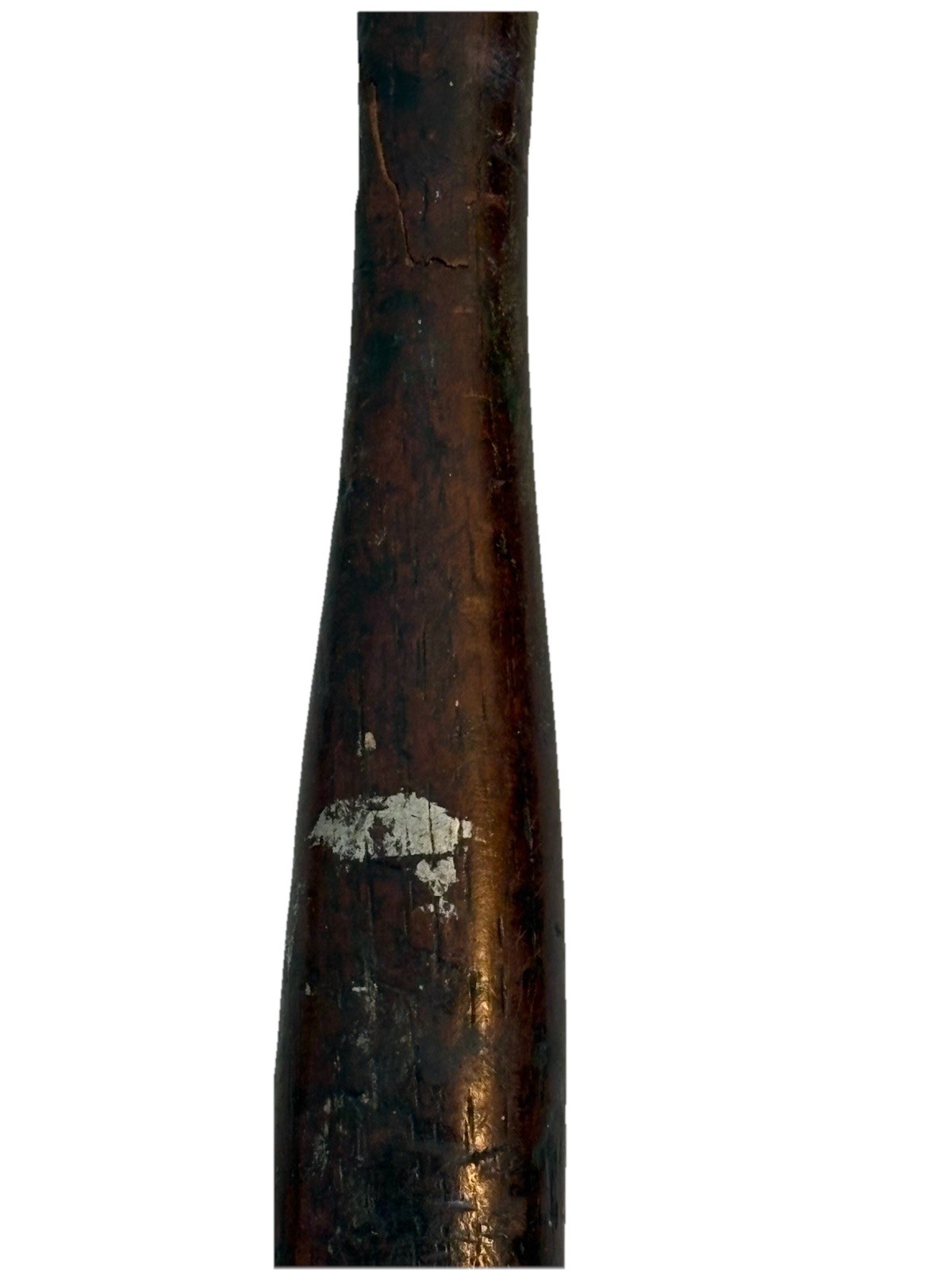 12 inch Antique ball peen hammer 16 oz early 1900s or late 1800s well used