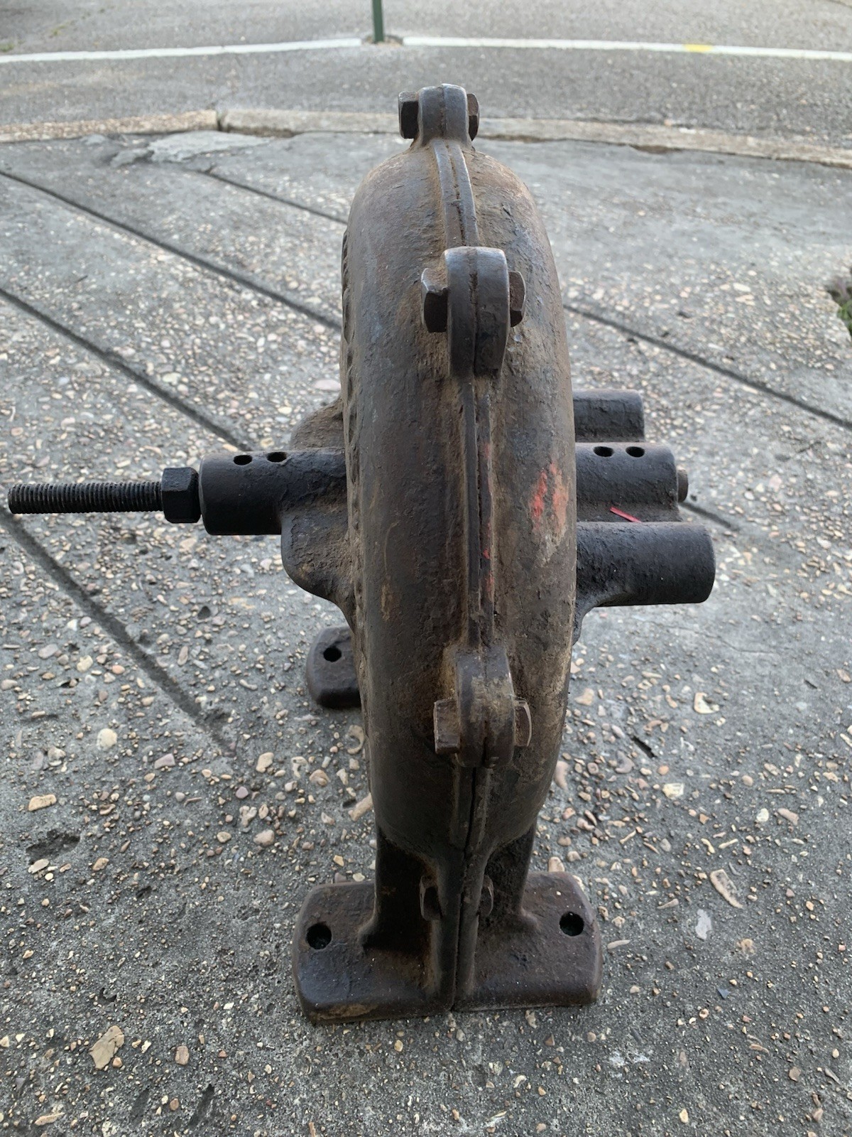 Antique Rare STAR No. 3 Blacksmith Hand Forge Blower Akron Ohio Star Drilling Co