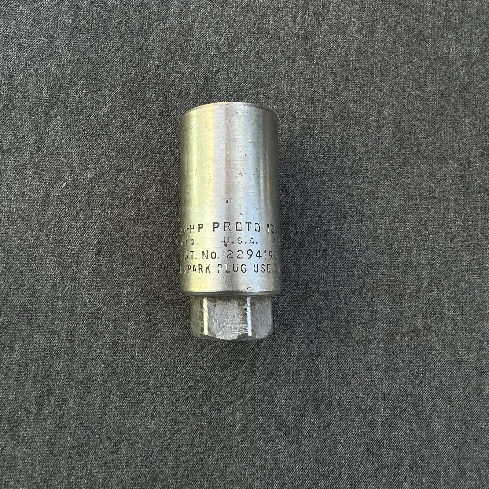 Vintage Proto 5026-HP 3/8” Drive 13/16” Spark Plug Socket Made In USA