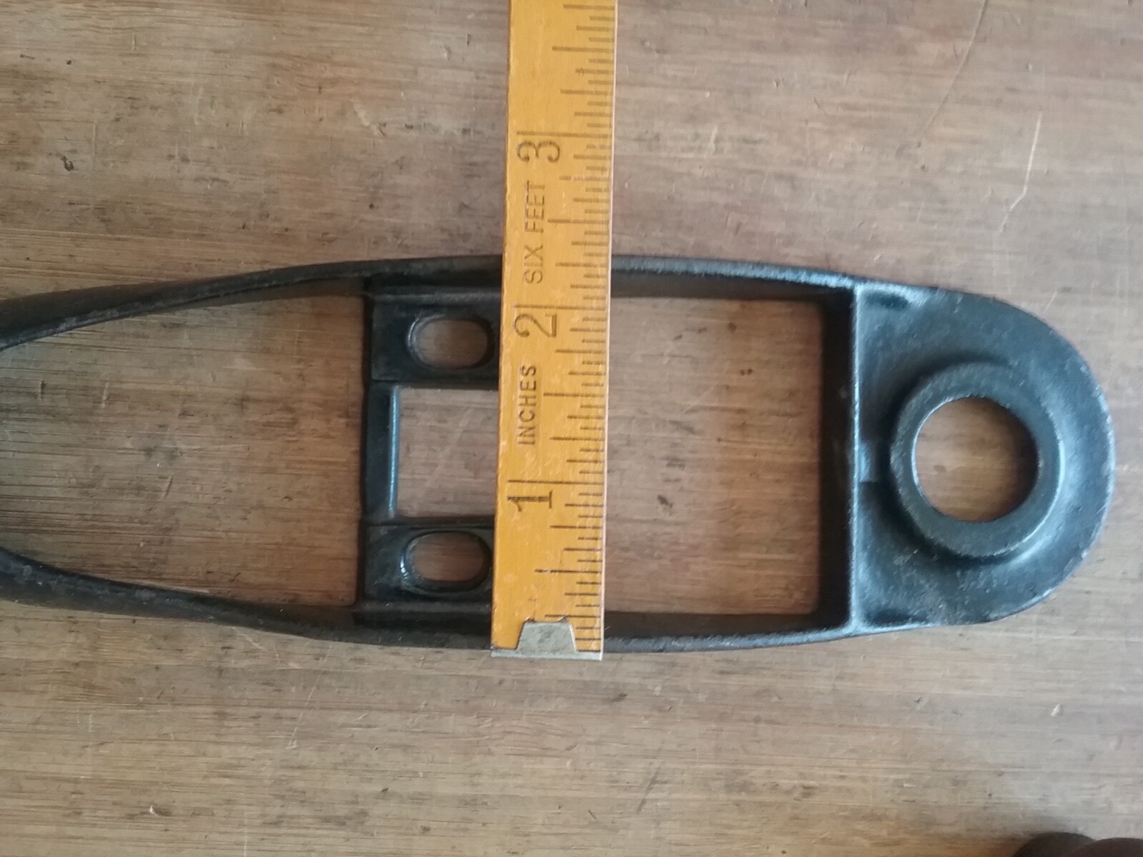 Antique Union Transitional Plane Cast Top Plate + knob (REF03)