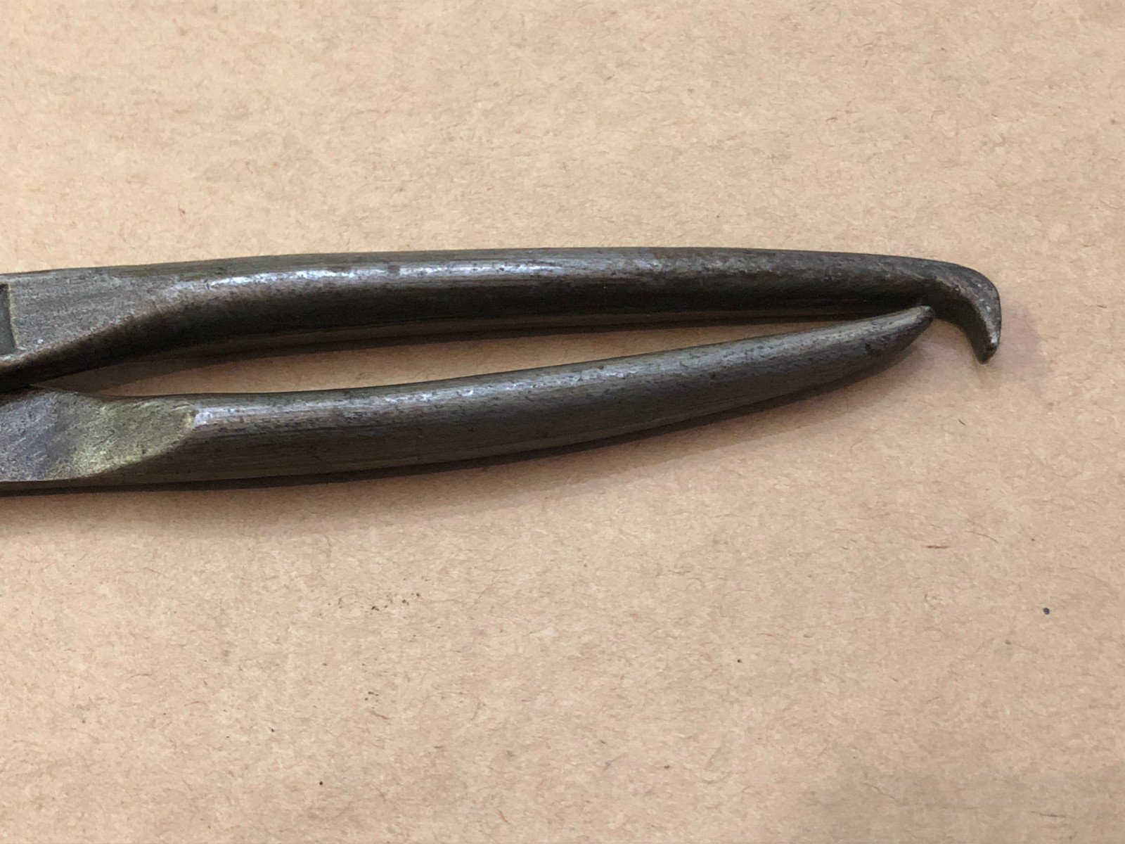 Vintage 8″ Pazzano Wrench Co Battery Pliers With Pick Waltham Mass USA