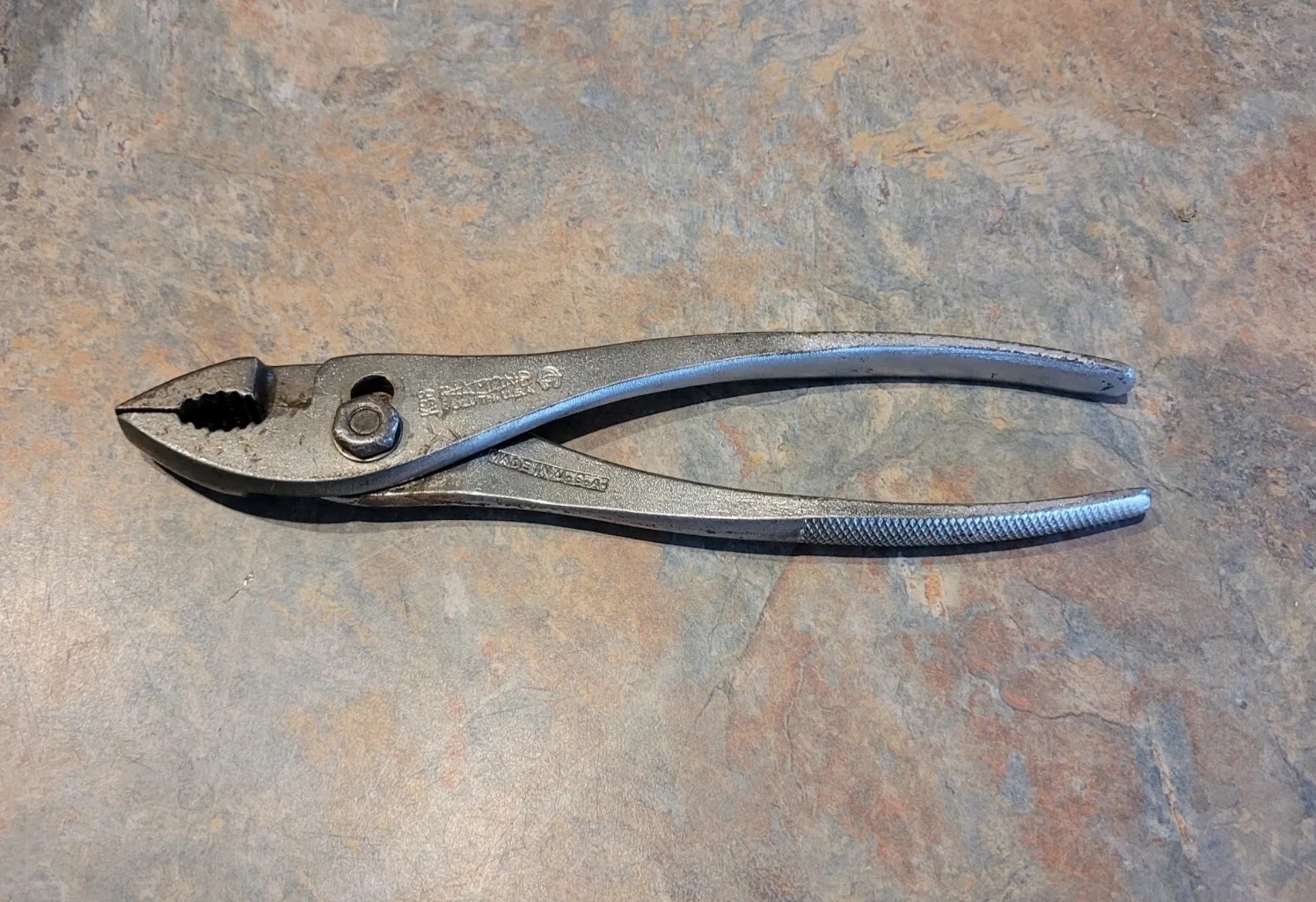 VINTAGE DIAMOND TOOLS K38 7.5” SLIP JOINT PLIERS, DULUTH USA