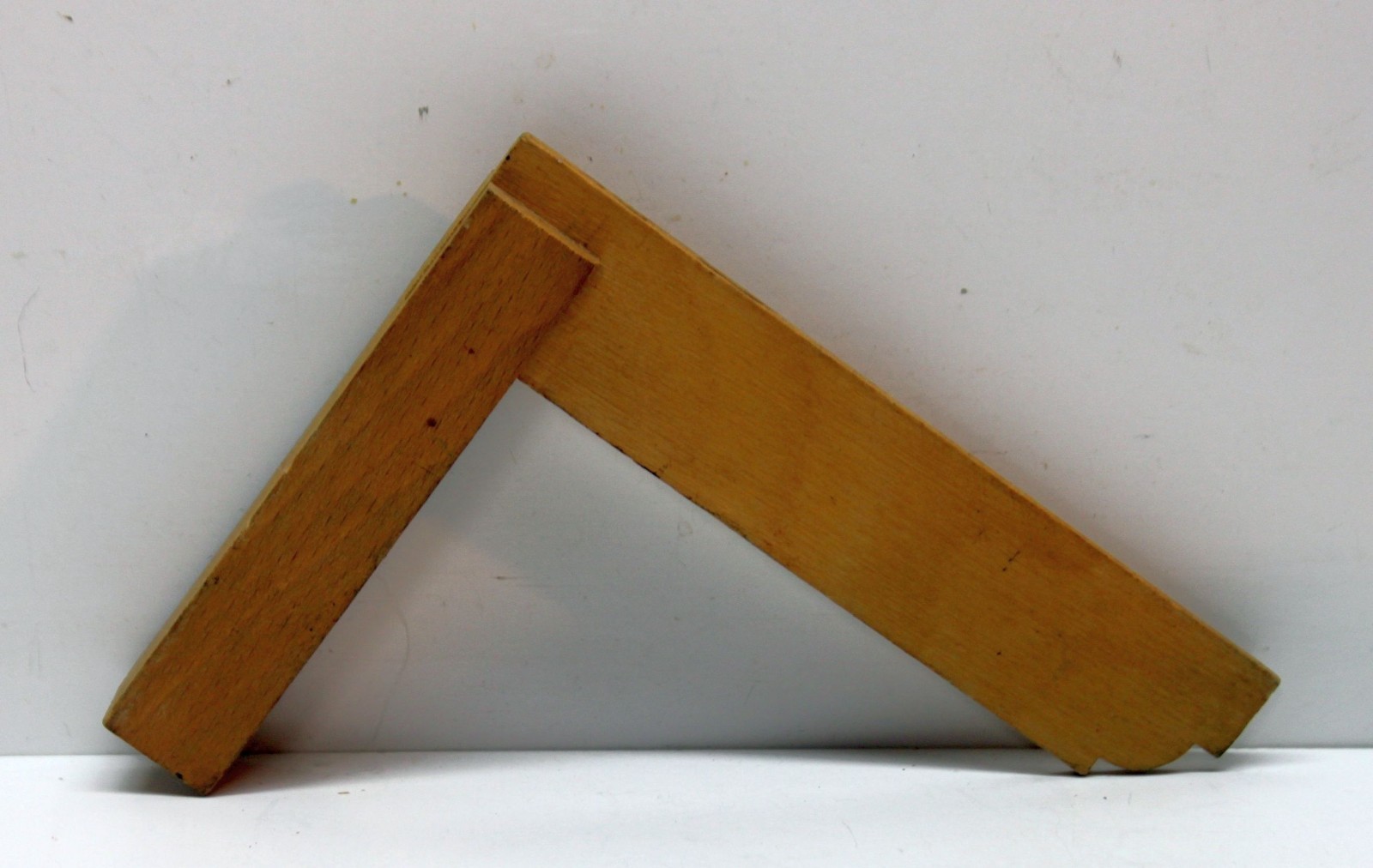 Vintage Carpenter’s Try Square Ruler Level 5 Inches – Wood Wooden