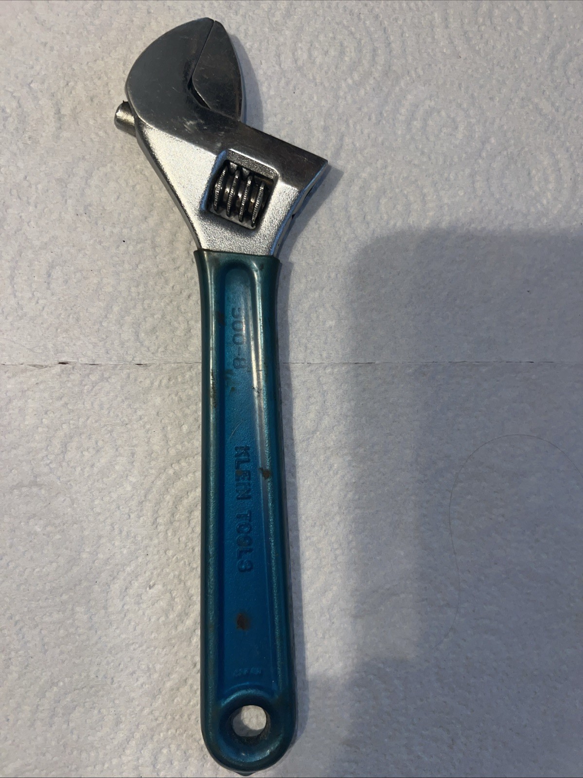 Vintage Klein Tools 500-8 Adjustable Wrench Crescent Style 200 mm 8″ JAPAN