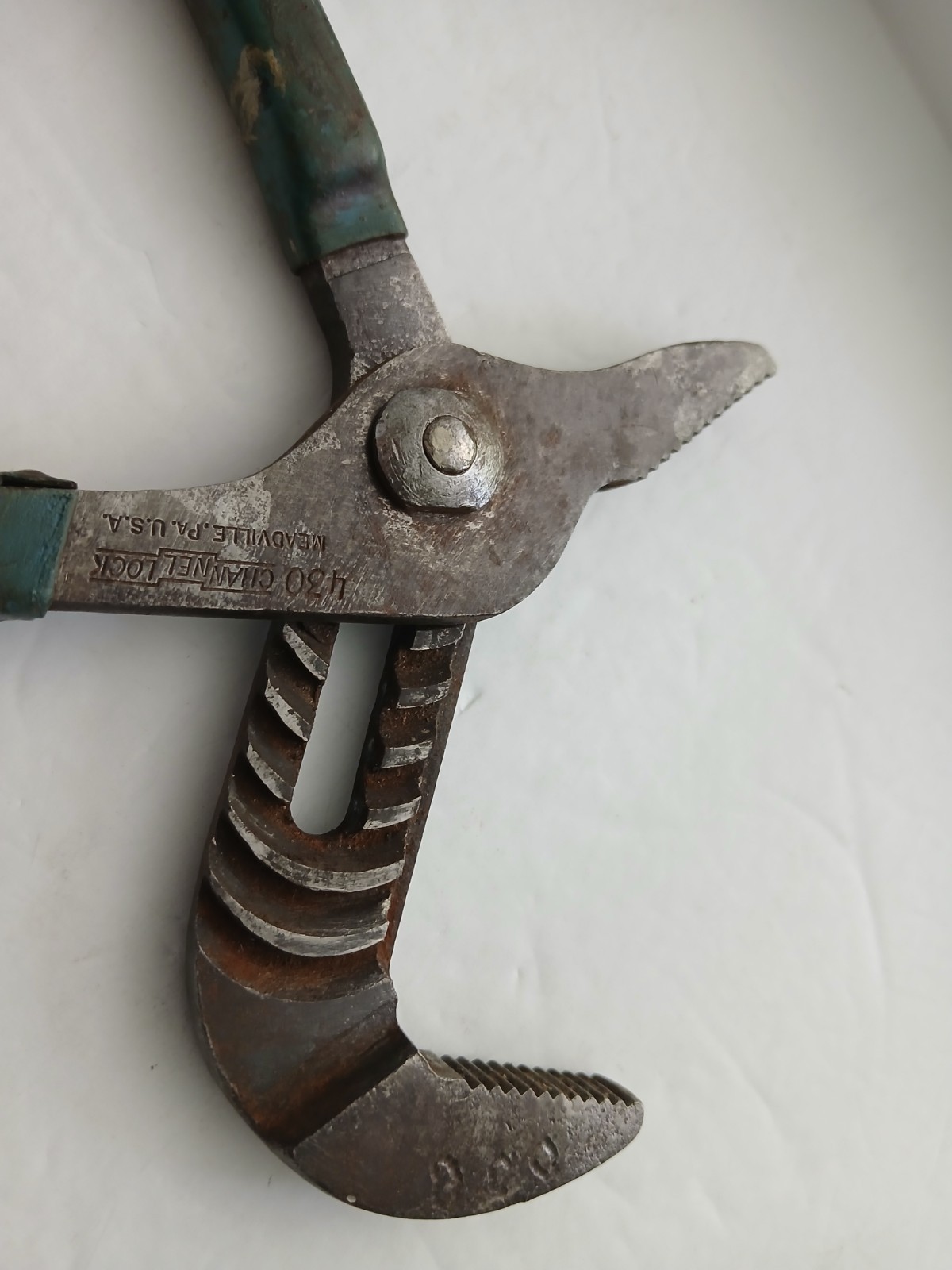 Vintage Channellock 430 Straight Jaw Pliers 10 Inch Made in USA