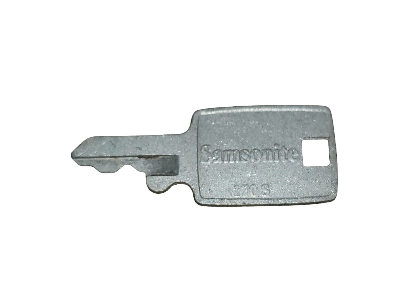 Vintage Original Samsonite 170 S Luggage Baggage Aluminum Key