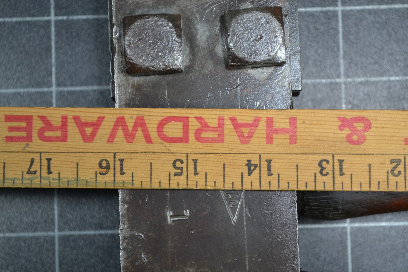 VULCAN – No 1 – GRANITE WORKERS SCOTIA HAMMER – VERY RARE TOOL IN FANTASTIC COND