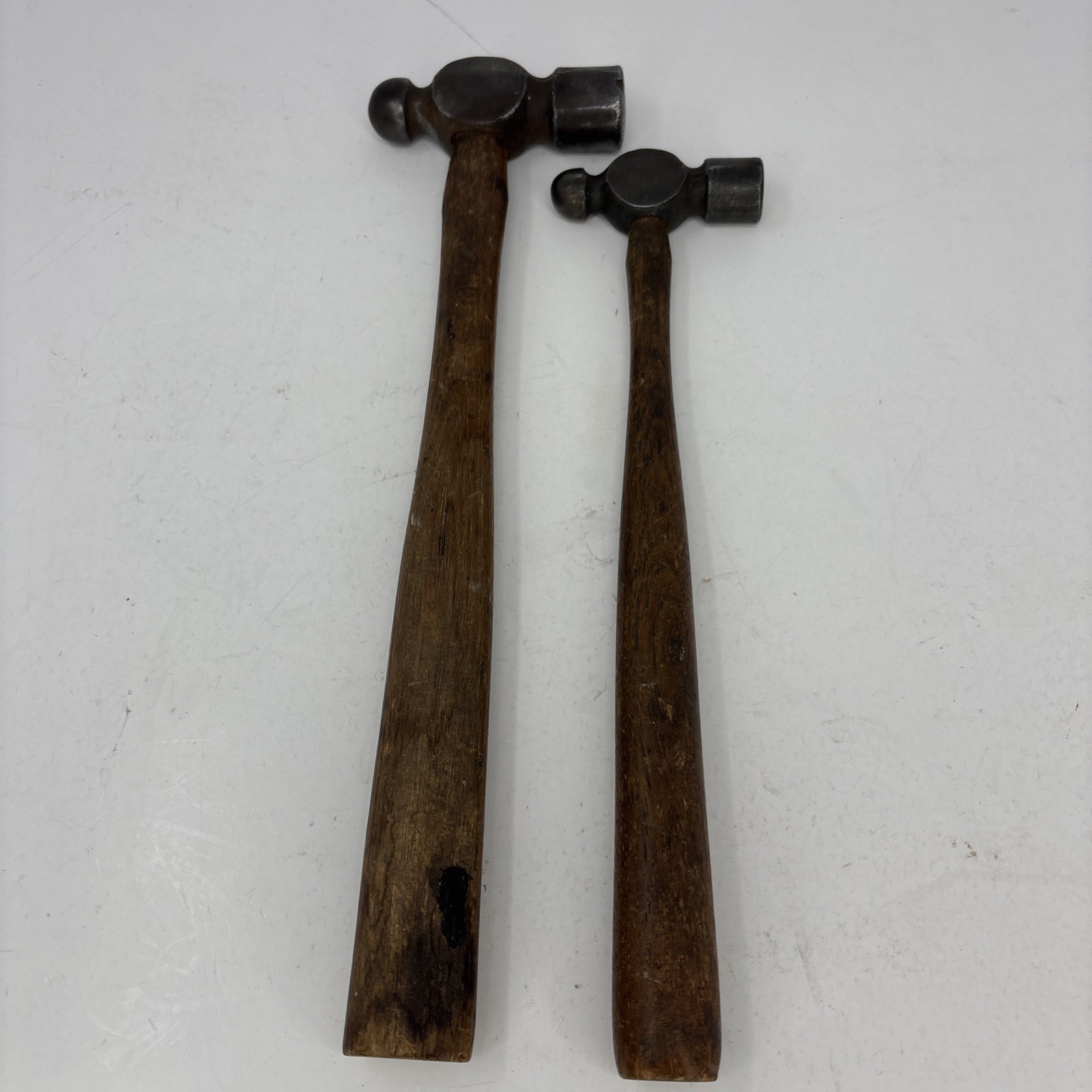 Vintage Small Ball Peen Hammer 2pc.Set