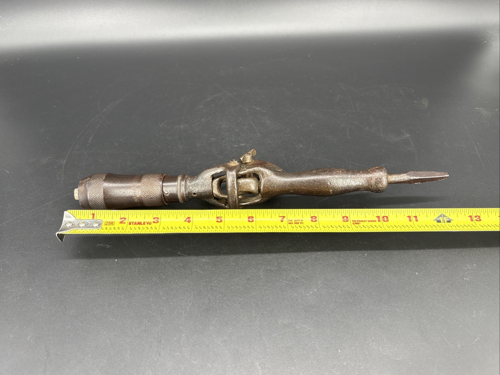 Vintage Millers Falls Patent Date 1911 Adjustable Angle Bit Brace Attachment