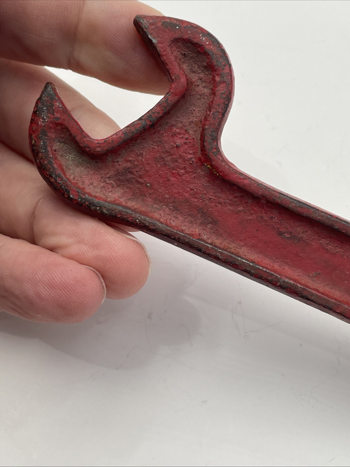 Antique Deering Cast Iron Farm Implement Wrench No. D73G