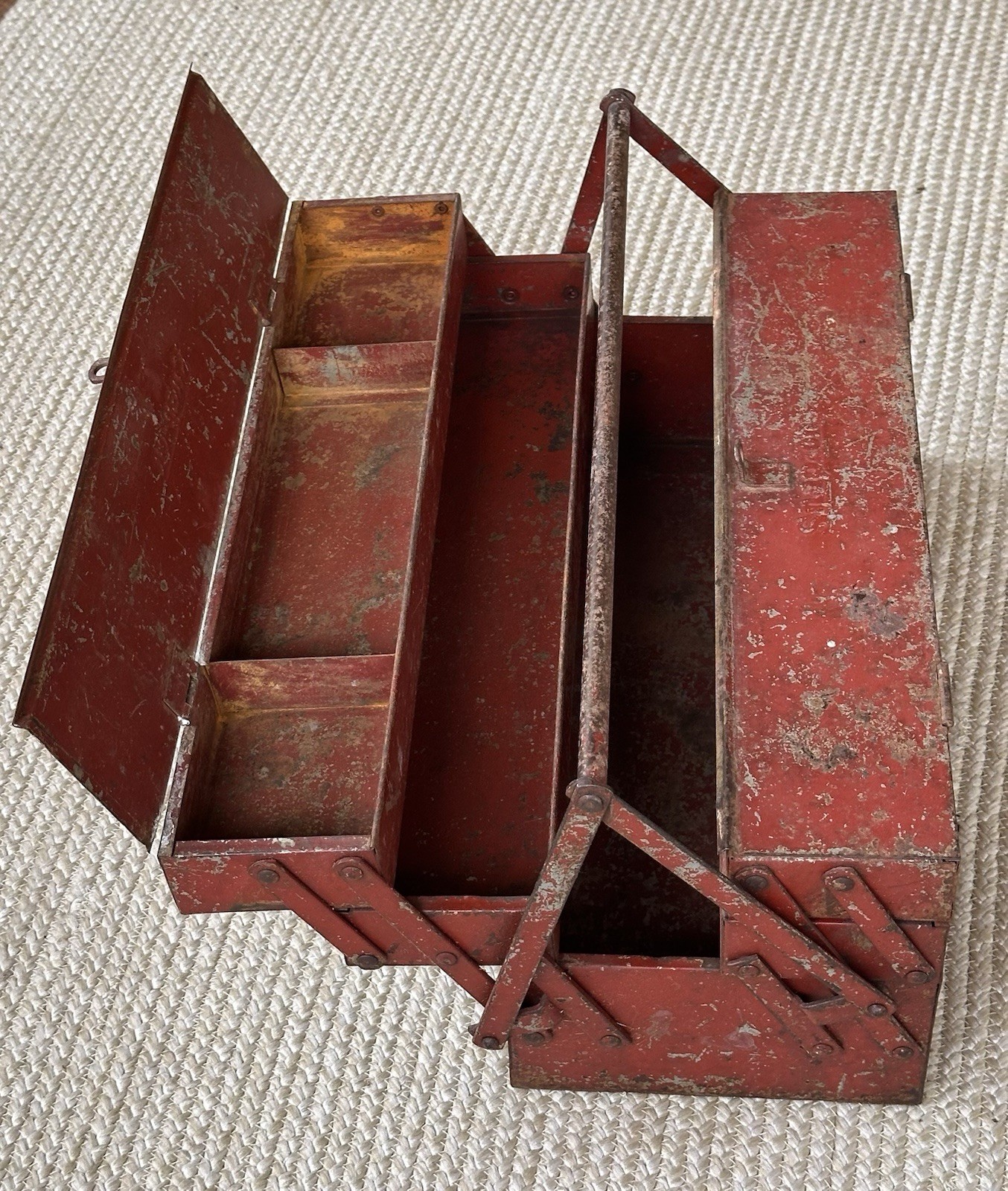 Snap-on, Master Handikit, Two-tier Cantilever Toolbox, #K-11, 1932-1948, Rare