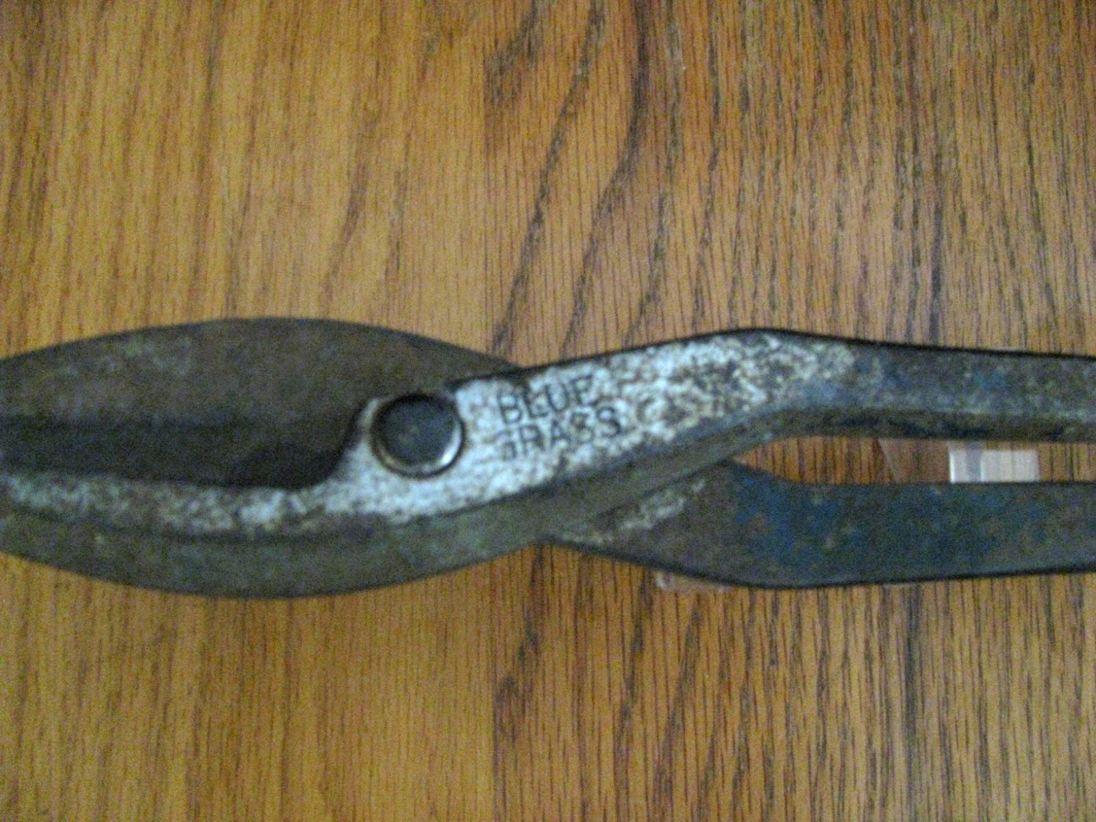 Vintage Blue Grass Tin Snips 12 3/4″ USA