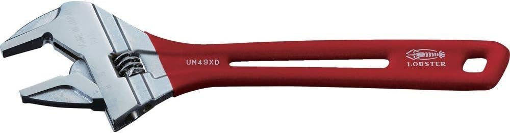 Lobtex Hybrid Adjustable Wrench X 300mm Grip Type UM49XD from Japan