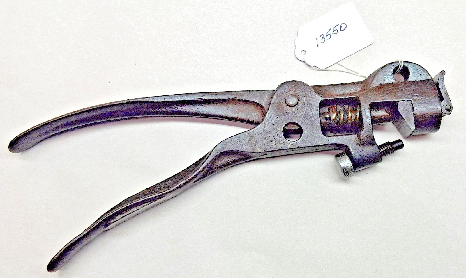 Saw Set, MORRILL’S Vintage Large Tooth Hand Saw Tooth Setter, Pat’d 9-21-1897